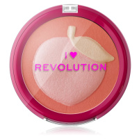 I Heart Revolution Fruity Peach kompaktní tvářenka odstín Peach 9.2 g