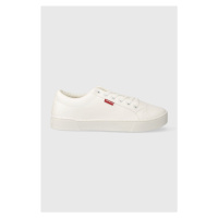 Sneakers boty Levi's MALIBU 2.0 bílá barva, 234198.50