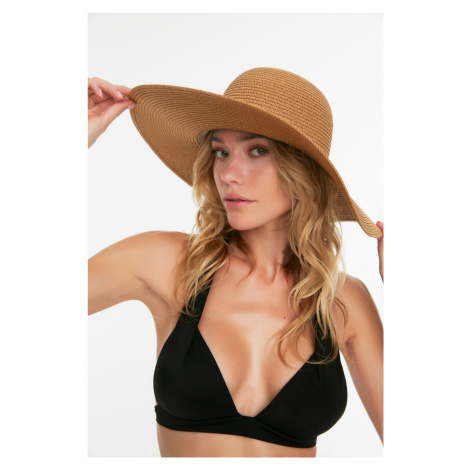 Trendyol Women's Beige Straw Hat