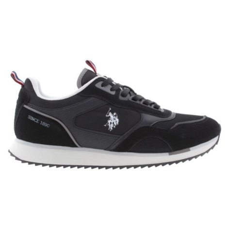 U.S. POLO ASSN. ETHAN001 Pánská volnočasová obuv, černá, velikost