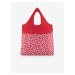 Červená vzorovaná nákupní taška Reisenthel Mini Maxi Shopper Plus