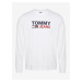 Bílé pánské tričko s nápisem Tommy Jeans