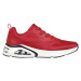 Skechers TRES-AIR UNO Pánská volnočasová obuv, červená, velikost
