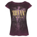 Nirvana In Utero Dye Dámské tričko vínová