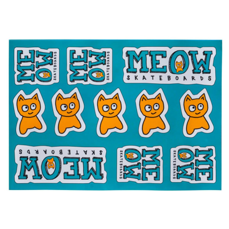 Set samolepek Meow Logo Meow Skateboards