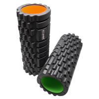 Power System Fitness Roller - černá/oranžový střed