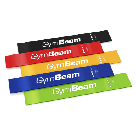Posilovací gumy GymBeam Resistance 5 Set