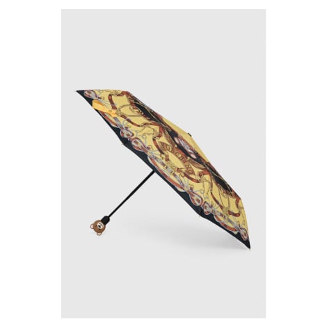 Deštník Moschino černá barva | Modio.cz