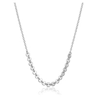 JVD Stylový stříbrný náhrdelník SVLN0705S750045