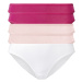 esmara® Dámské kalhotky, 5 kusů (růžová / světle růžová / bílá)