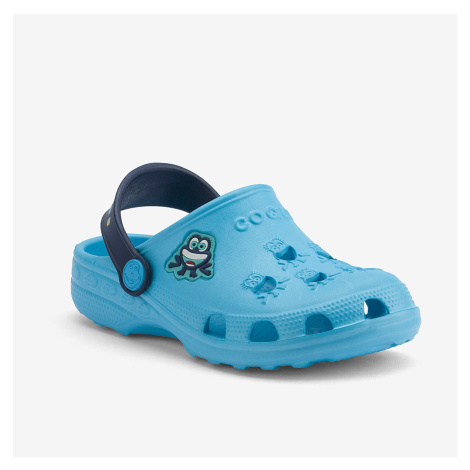 Coqui LITTLE FROG 8701 Dětské sandály Blue/Navy