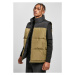 Block Puffer Vest - black/tiniolive