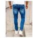 Tmavě modré pánské džíny regular fit Bolf KX509