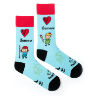 Ponožky Úsměv jako dar Dětičky blankytné Fusakle