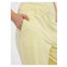 Světle žluté dámské kalhoty VERO MODA Zelda
