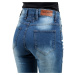 W-TEC Panimali Dámské moto jeansy modrá