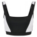 Ladies Color Block Bra - black/white