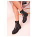 Soho Women's Black Boots & Booties 18397