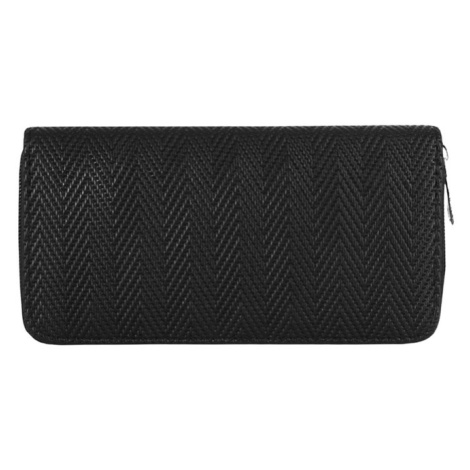 Porty black dámská peněženka na zip 1161- černá David moda