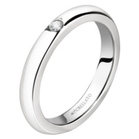 Morellato Ocelový prsten s krystalem Love Rings SNA46 56 mm