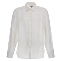 Košile woolrich linen shirt bílá