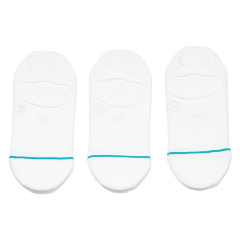 PONOŽKY STANCE ICON NO SHOW 3 PACK - bílá
