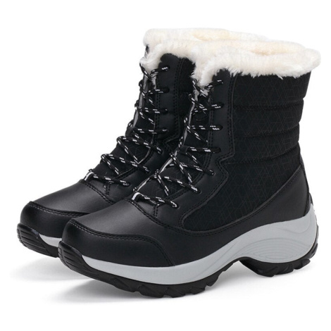 Sněhová dámská obuv zimní boty KAM2808