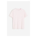 H & M - Tričko Regular Fit - růžová