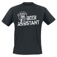 Gas Monkey Garage Beer Assistant Tričko černá