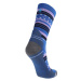 Smartwool W HIKE LIGHT CUSHION MARGARITA CREW Dámské outdoorové ponožky, modrá, velikost