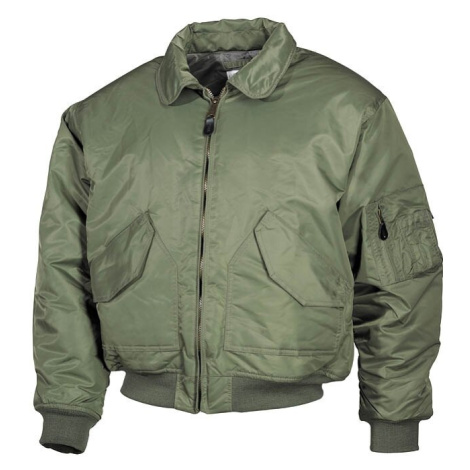 Bunda MFH® Flight Jacket CWU “Bomber“ – Olive Green Max Fuchs