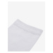 Bílé unisex ponožky - 2 páry ALPINE PRO 2ULIANO