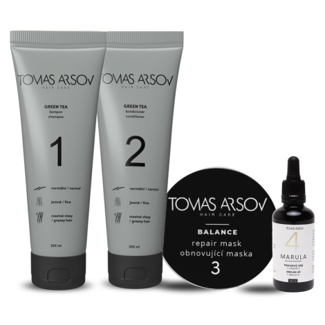 GREEN TEA pro jemné a mastící se vlasy Tomas Arsov