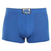 Styx Pánské boxerky klasická guma modré XL