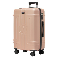 ROWEX střední cestovní kufr ABS Casolver 66x46x27 cm Barva: Šampaňská