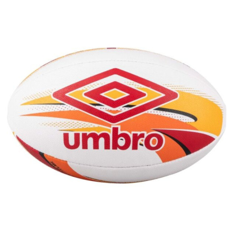 Umbro FLARE RUGBY BALL Míč na ragby, bílá, velikost