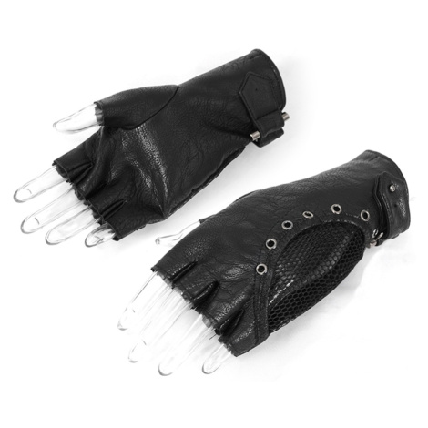 rukavice DEVIL FASHION - Cutthroat Steampunk Gauntlets with Mesh Panelling
