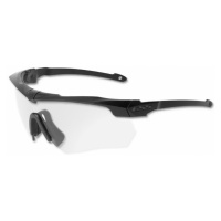 Ochranné střelecké brýle ESS® Crossbow Suppressor One - černý rámeček, čiré čočky