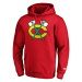 Chicago Blackhawks pánská mikina s kapucí mid essentials crest graphic hoodie red