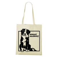 Plátěná taška s potiskem Bernského salašnického psa