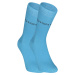 Ponožky Pietro Filipi vysoké bambusové modré (1PBV003)