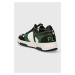 Kožené sneakers boty Off Play SORRENTO zelená barva, SORRENTO WHITE BLACK GREEN