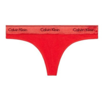 Dámská tanga Calvin Klein nadrozměr červená