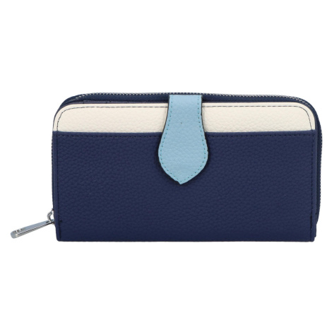 Kombinovaná dámská koženková peněženka Simonee, tmavě modrá MaxFly