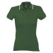 SOĽS Practice Women Dámská polokošile SL11366 Golf green