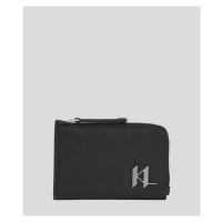 Pouzdro na platební karty karl lagerfeld k/plak zip card holder black