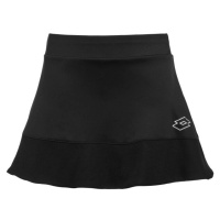 Lotto SQUADRA III SKIRT Dívčí tenisová sukně, černá, velikost