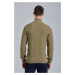 SVETR GANT D1. COTTON TEXTURE FULLZIP zelená