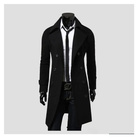 Pánský vlněný kabát dvouřadý