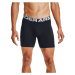 Pánské boxerky UNDER ARMOUR UA Charged Cotton 6in 3 Pack-BLK